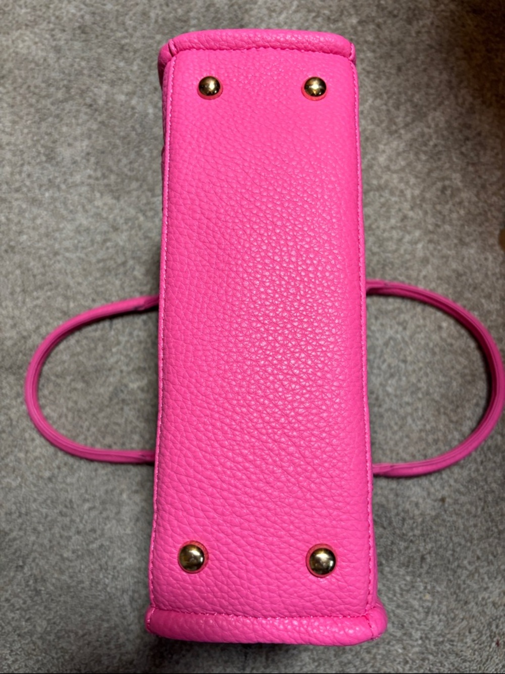 3AM Forever Structured Pink Women's Tote Bag with Embossed detail. - Picture 9 of 9